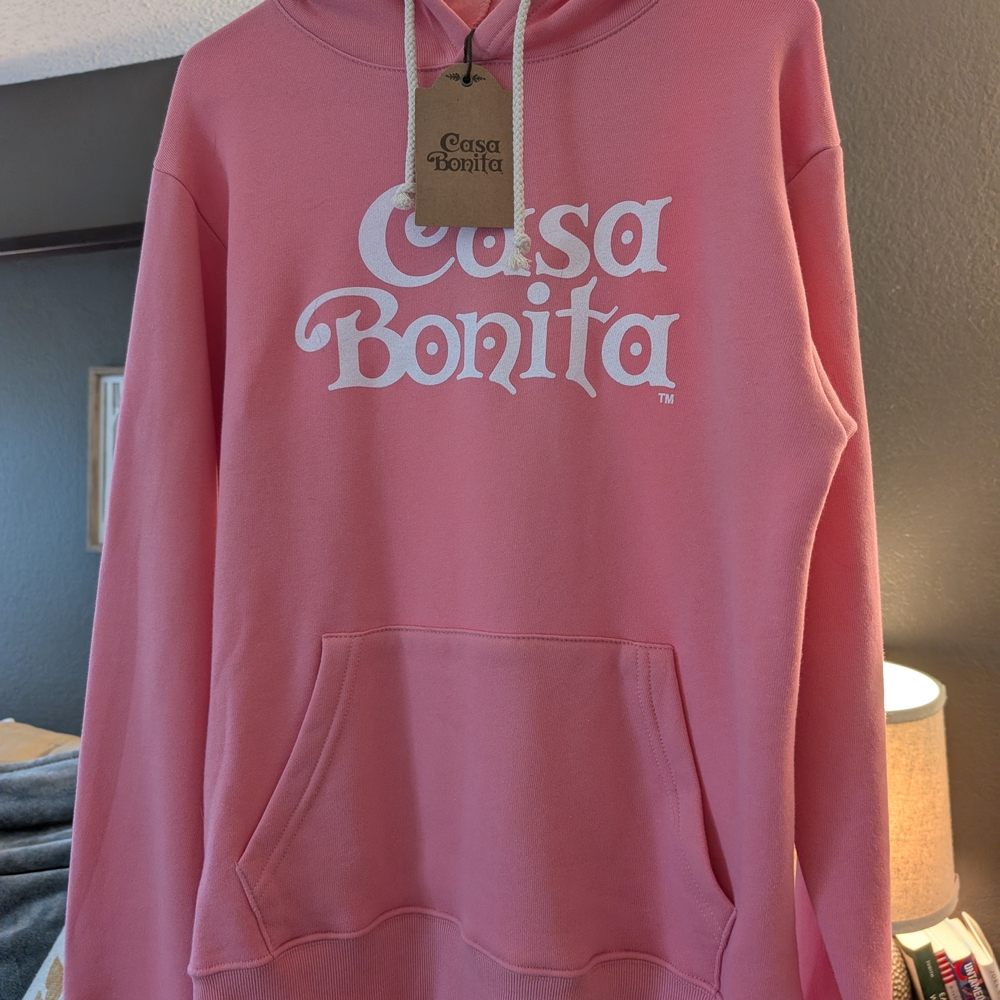 Casa Bonita Pink Hoodie